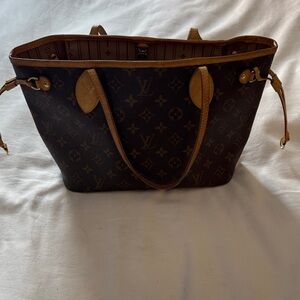 Louis Vuitton Monogram Canvas Tote in Brown and Tan